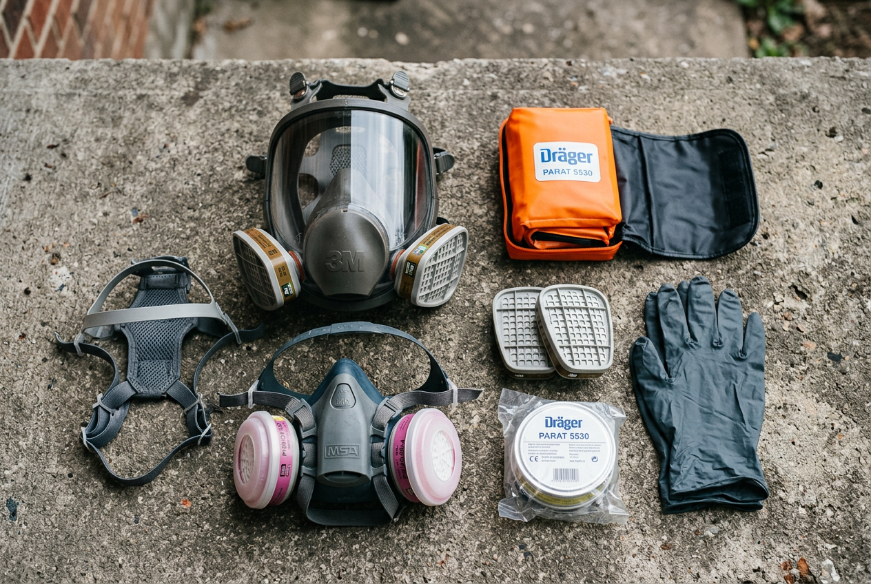 Best Gas Masks and Respirators for Emergencies (2026)