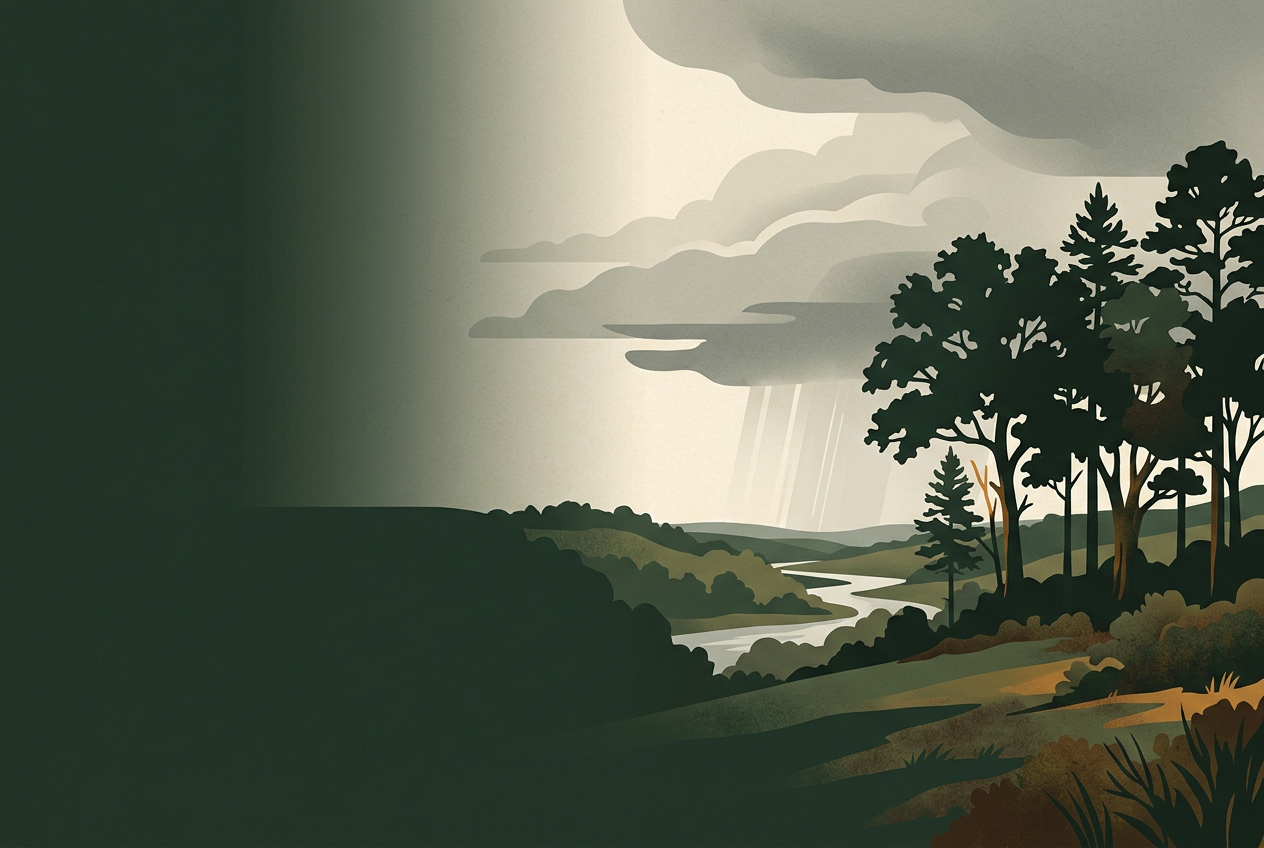 Tropical Storm Isaias could bring heavy rain and flooding to Georgia this weekend — editorial illustration