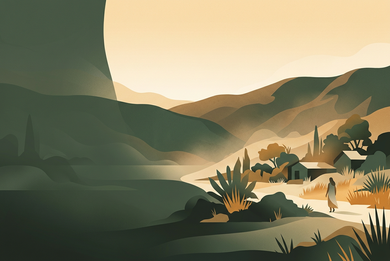 California heat wave extended into mid-October — editorial illustration