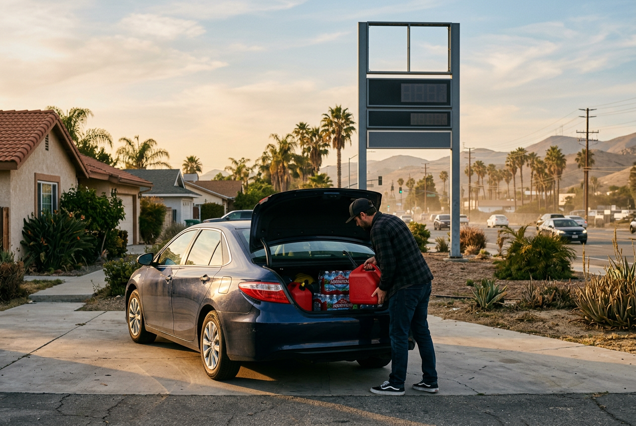 California Gasoline Supply Worries: What Households Should Do as Pump Prices Climb (2026)