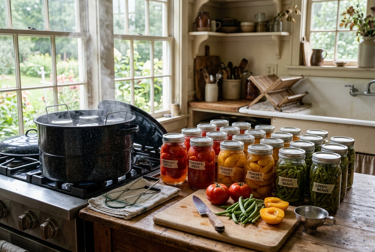 Canning for Beginners: How to Safely Preserve Your Own Food (2026)