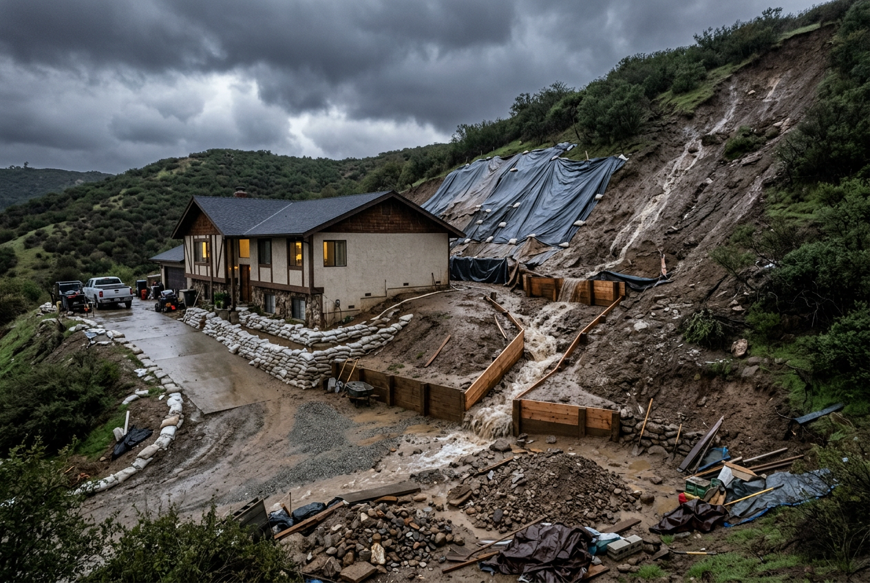 Historic El Niño Ahead: How California Hillside Households Can Prepare for Mudslides and Debris Flows (2026)