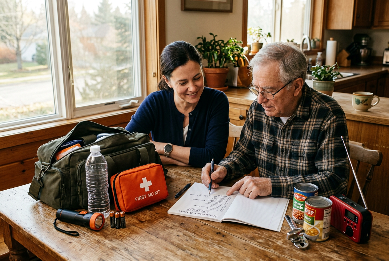 How to Help Your Parents Prepare for Emergencies: A Step-by-Step Guide (2026)