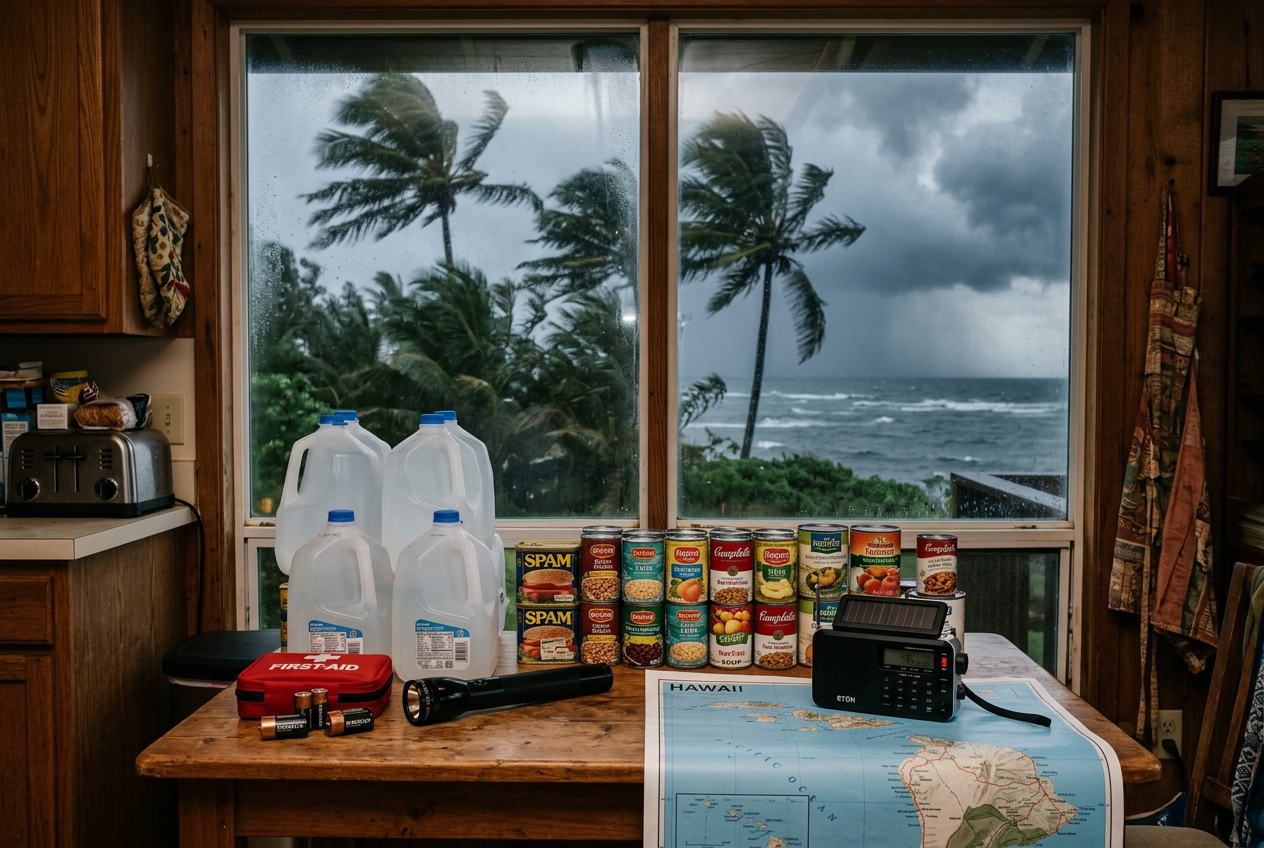 Tropical Storm Nolo Approaches Hawaii: A Household Checklist Before the Storm Arrives (2026)