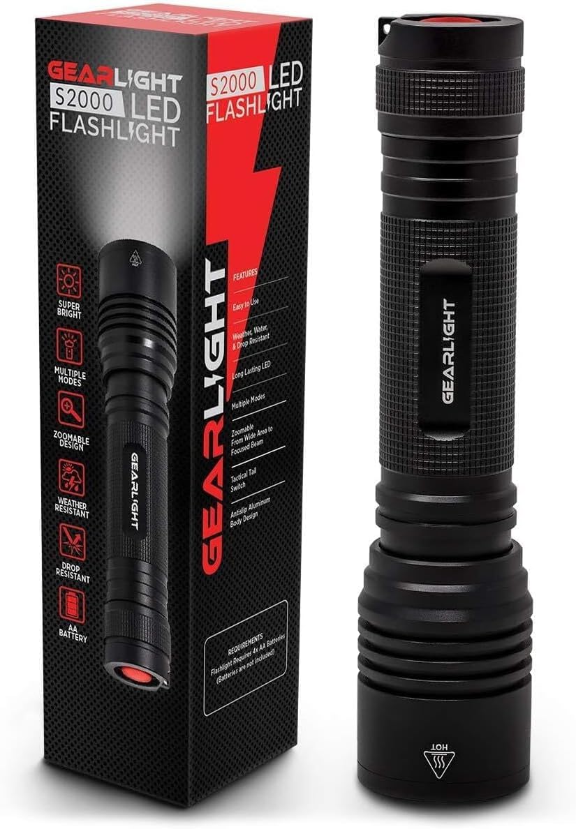 GearLight LED Tactical Flashlight